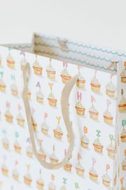 Birthday Cupcakes Medium Gift Bag