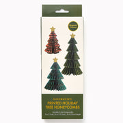 Holiday Honeycomb Set of 3