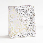 Gold Foil Flurry Medium Gift Bag