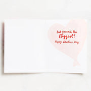 Grandmas Heart Balloons Valentine Card