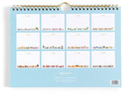 2027 Book Lover's Spiral Wall Calendar