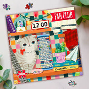 Fan Club 500-Piece Jigsaw Puzzle