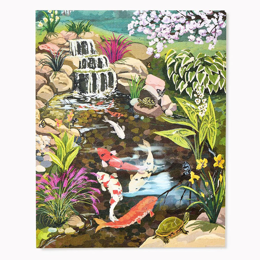 Koi Pond 8x10 Art Print
