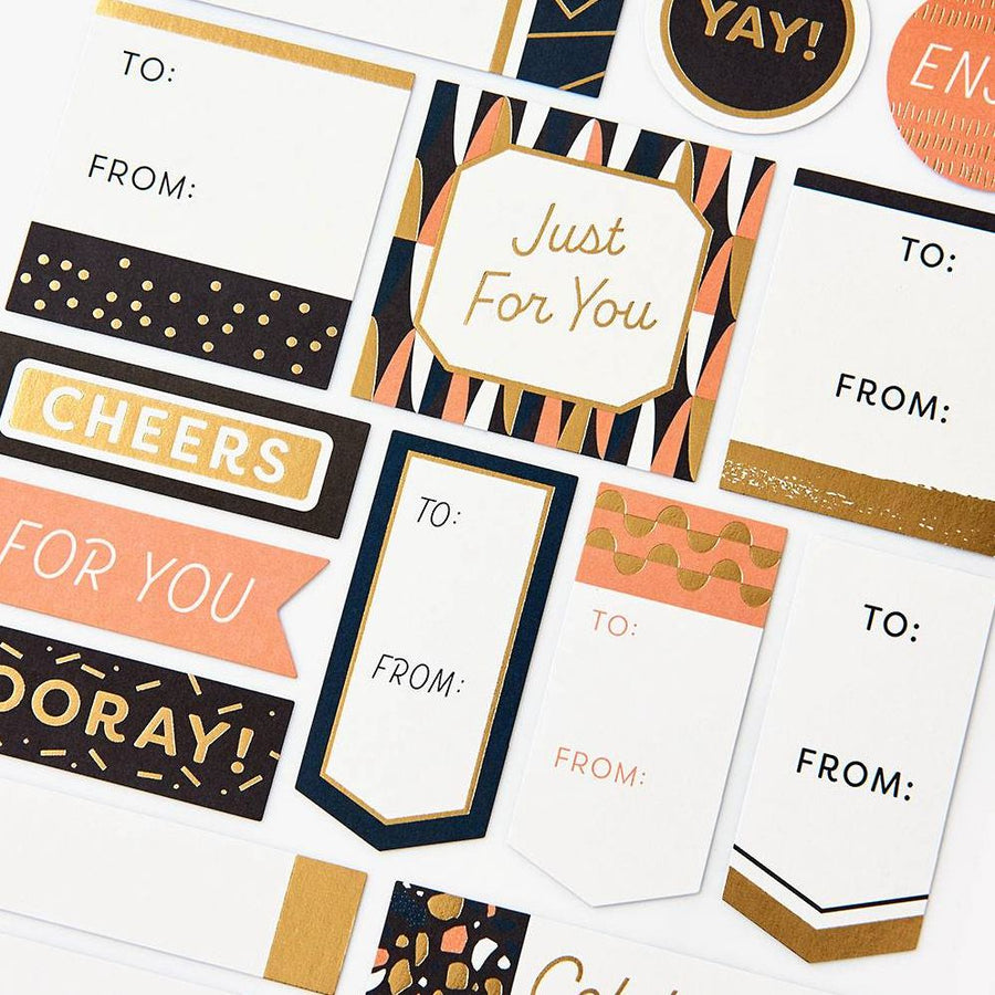 Fancy Foil Gift Labels