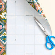 Newsprint Santas Continuous Roll Wrap