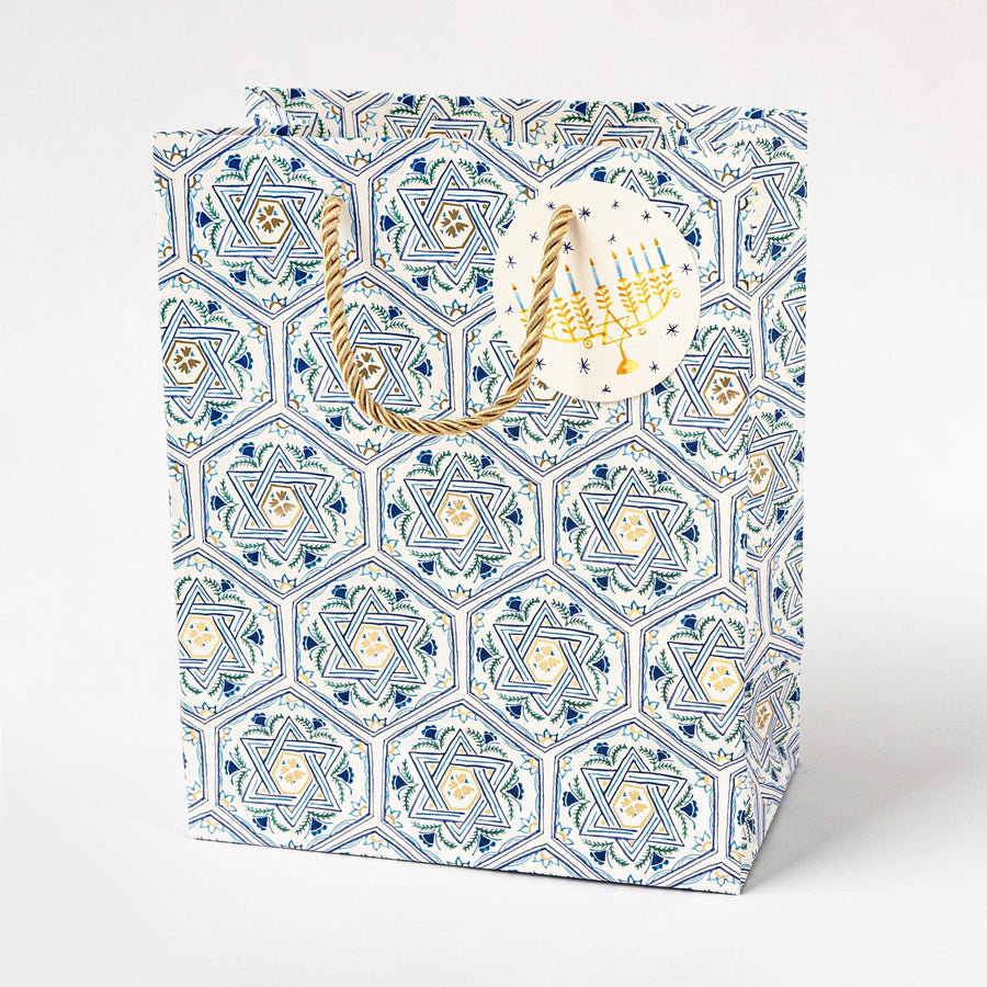 MED Hanukkah Star Gift Bag