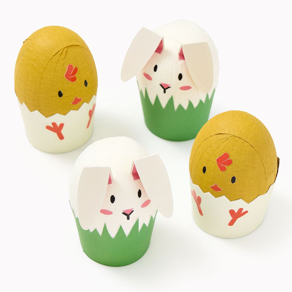 Bunny & Chick Surprise Balls Set of 4