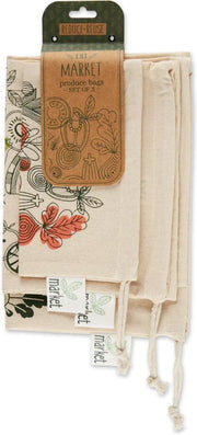Market Produce Bags Set of 3