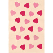 Pink Hearts Handmade Paper