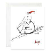 Sledding Elephant Holiday Card Set