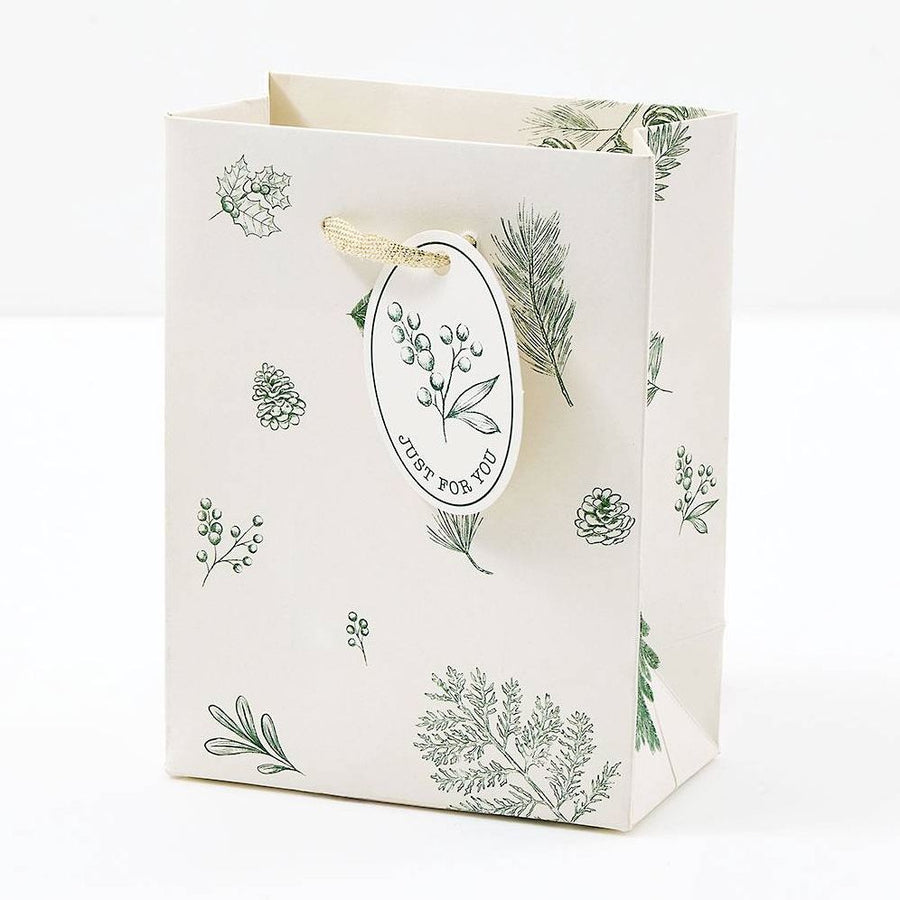 Small Delicate Greenery Gift Bag