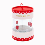 Heart Icon Wine Glass