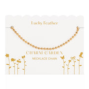 Charm Garden - Necklace Chain- Gold