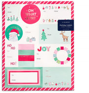 Merry Motif Gift Labels