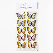 Dimensional Butterfly Stickers