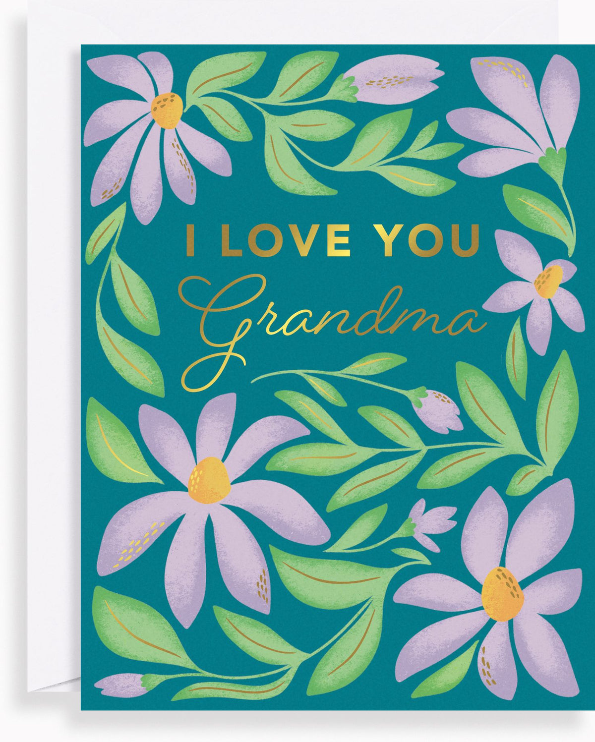 Mother's Day Greeting Card - Grandma Floral