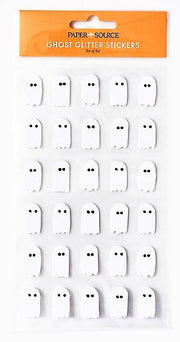 Ghost Glitter Stickers