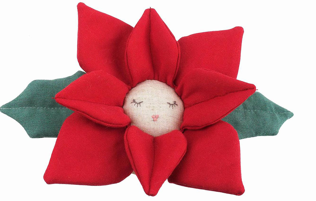 Pointsettia Holiday Plush