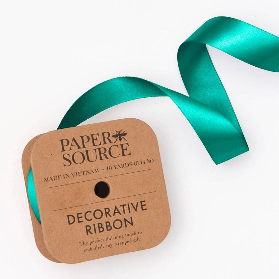 Satin Jade Ribbon 1" 10YD