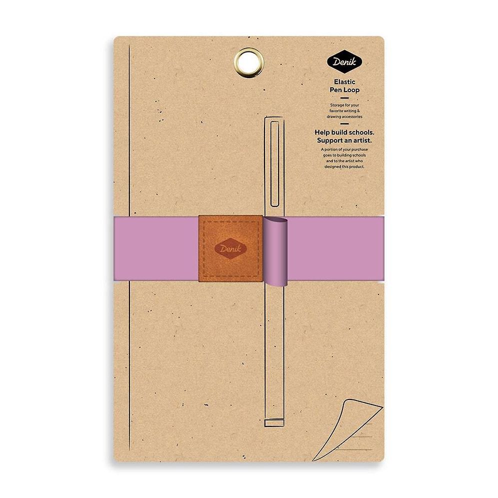 Denik Lavender Pen Loop