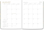 2026-2027 On the Bright Side Mediterranean Cats 17 Month Softcover Monthly Planner