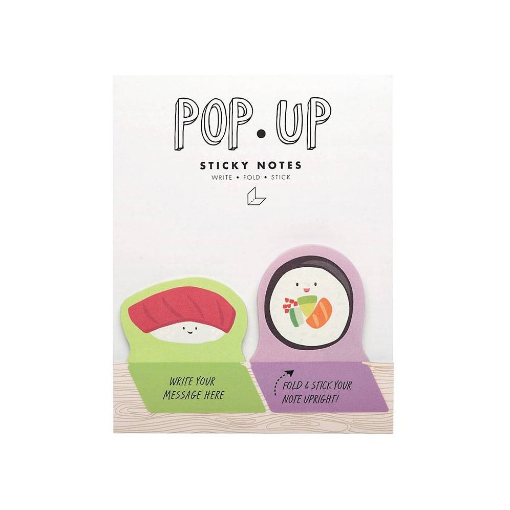 Sushi Pop Up Sticky Notes