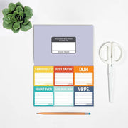 Tell It Like It Is Sticky Notes Set