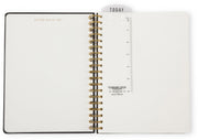 2026-2027 Black Standard Issue Weekly Desk Planner
