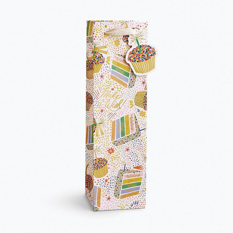 Rifle Paper Co. Birthday Cake Wine Bag