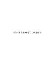 Cheers My Deers Wedding Card