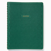 Paper Wasp Wavy Lines Faux Leather Semi Concealed Journal