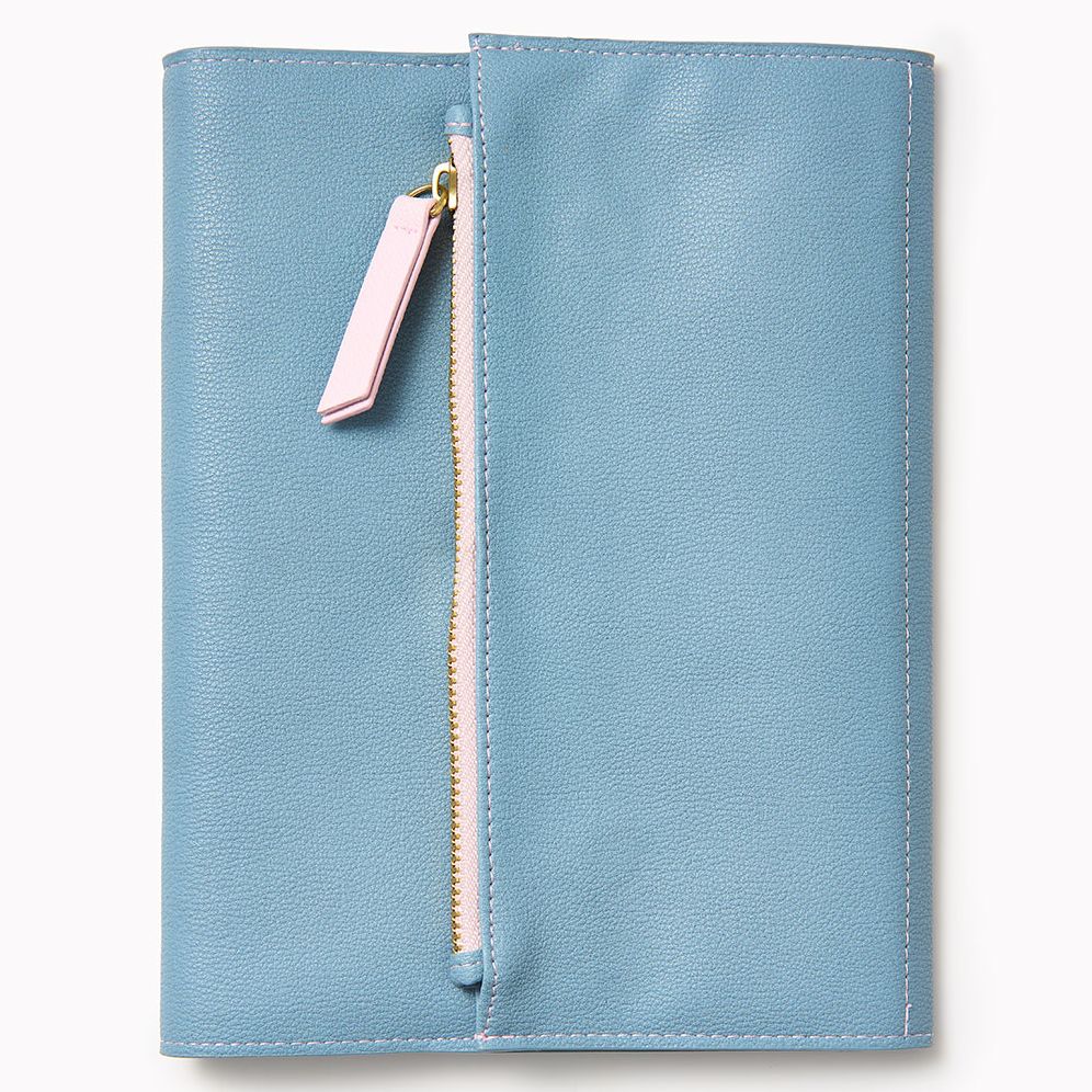Paper Source A5 Journal Cover Clutch - Slate Blue