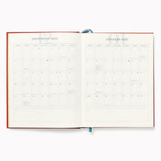 2026-2027 Paper Source Wild Roses Horse Weekly Desk Planner
