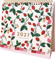 2027 Strawberry Gardens Desktop Calendar
