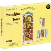DIY Miniature Bookend: Sunshine Town