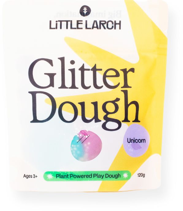 Unicorn Glitter Dough Plant-powered sensory dough