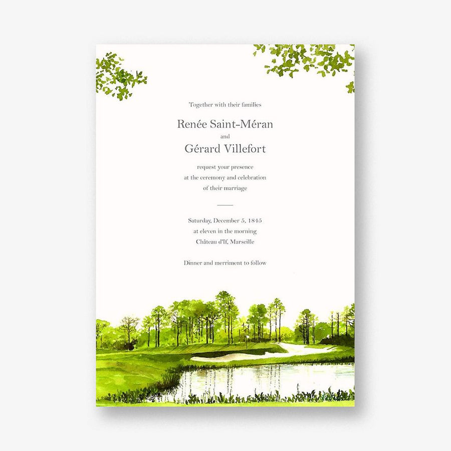Augusta Wedding Invitation