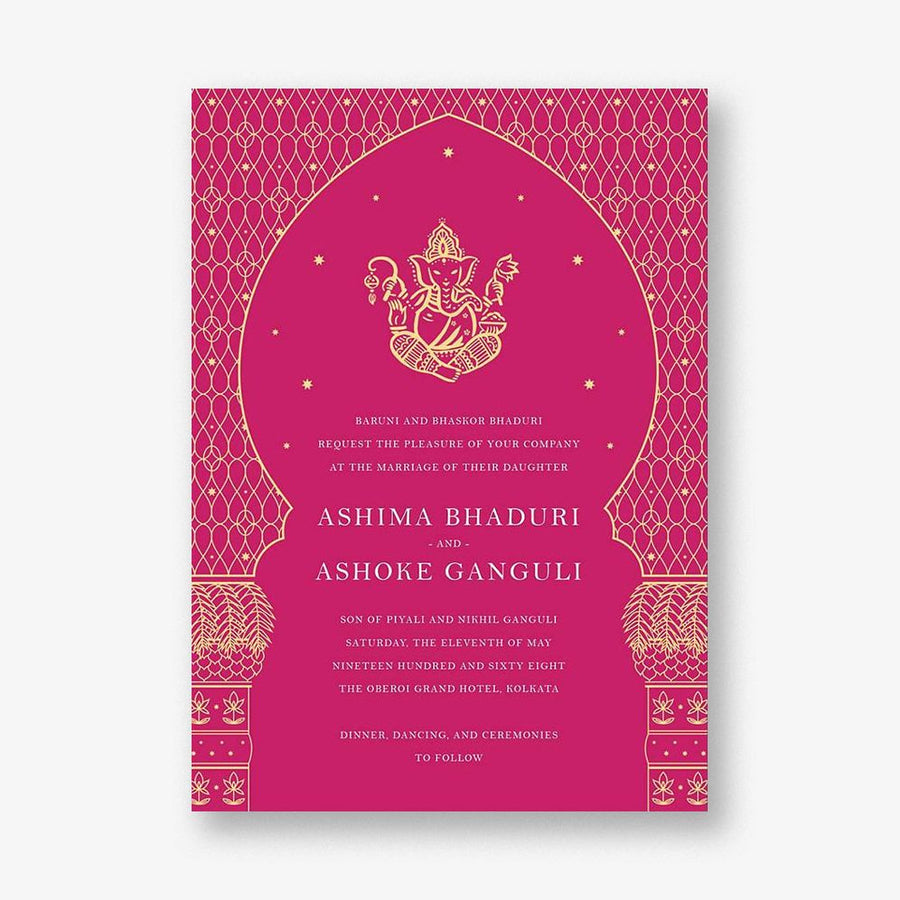 Vinayaka Wedding Invitation