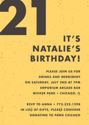 Colorful Party Invitation