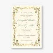 English Ivy Wedding Invitation