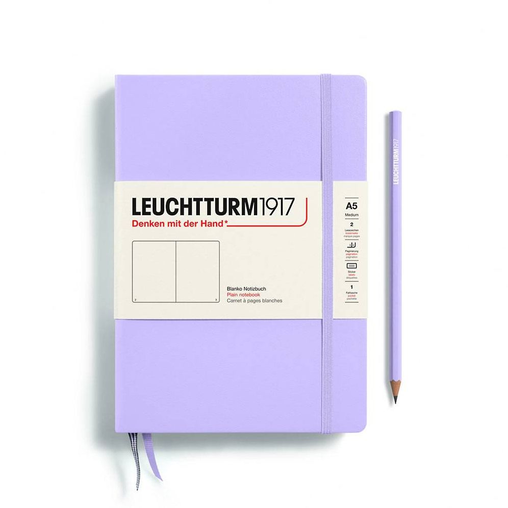 Leuchtturm1917 Lilac Medium Plain Journal