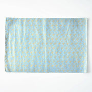 Marguerite Daisies on Light Blue Handmade Paper