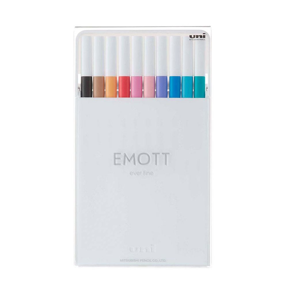 Emott Fineliner Passion Pen Set 10PC