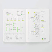 Black 365 Days Notebook