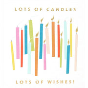Lots Of Candles Birthday Card
