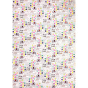 Hello Baby Elephant Flat Wrap