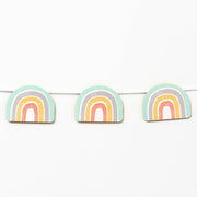 Oh Baby Rainbow Die-Cut Banner