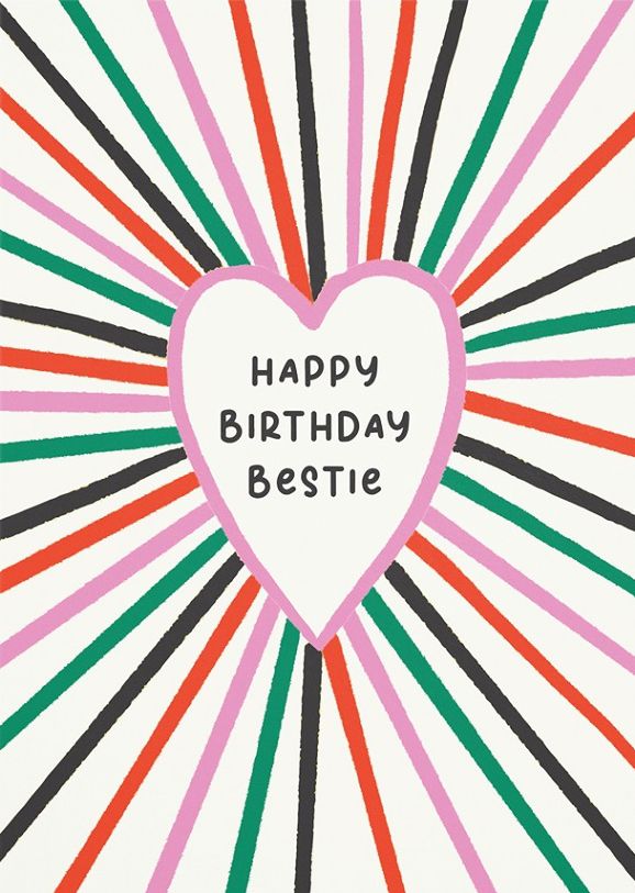 Birthday Bestie Birthday Card