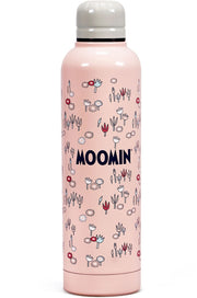 Water Bottle Metal (500ml) - Moomin (Pink)