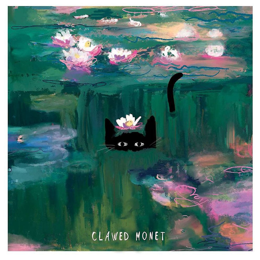 Clawed Monet Greeting Card